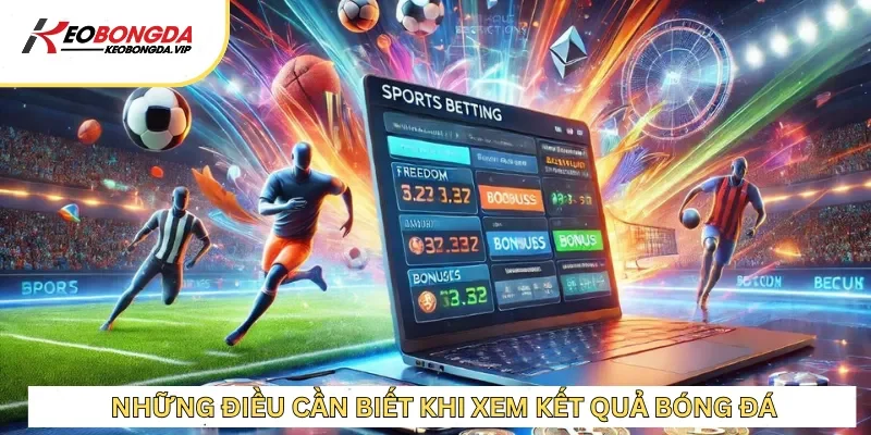 Những điều cần biết khi xem kết quả bóng đá