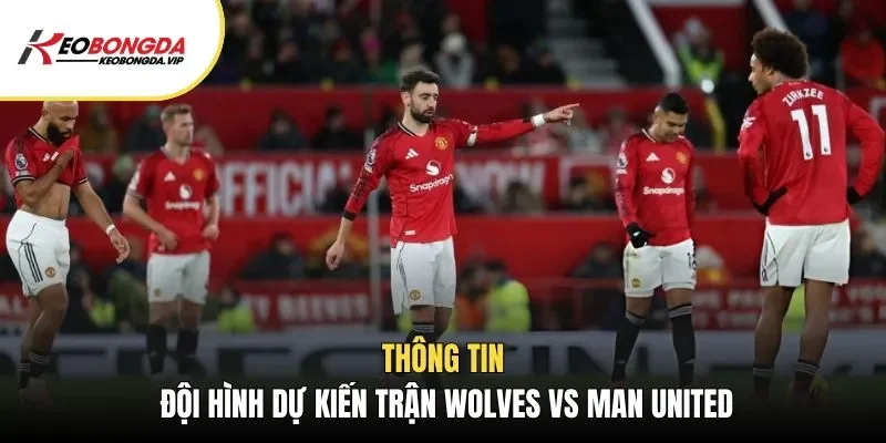 Thông tin đội hình dự kiến trận Wolves vs Man United